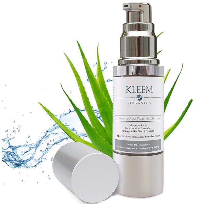 Best Acne Treatment for Face with Vitamin C for Men & Women. Use Acne Spot Treatment for Face for a Clear & Fresh Skin without Breakouts, Redness, Blemishes or Acne Scars. Results in 4 Weeks - 1 Fl Oz