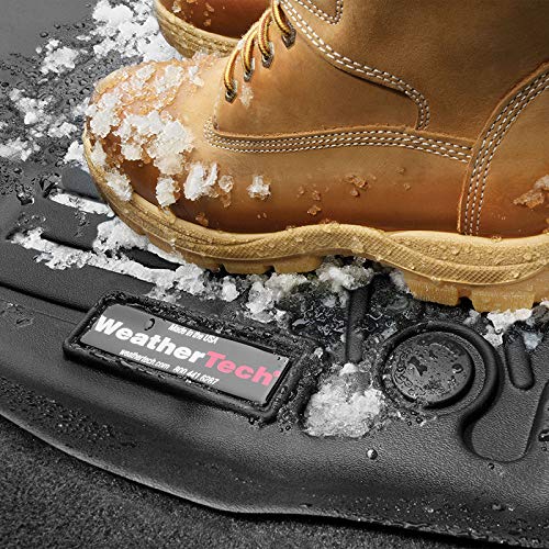 WeatherTech Custom Fit FloorLiners for Hyundai Tucson - 1st & 2nd Row (441678-1-2), Black