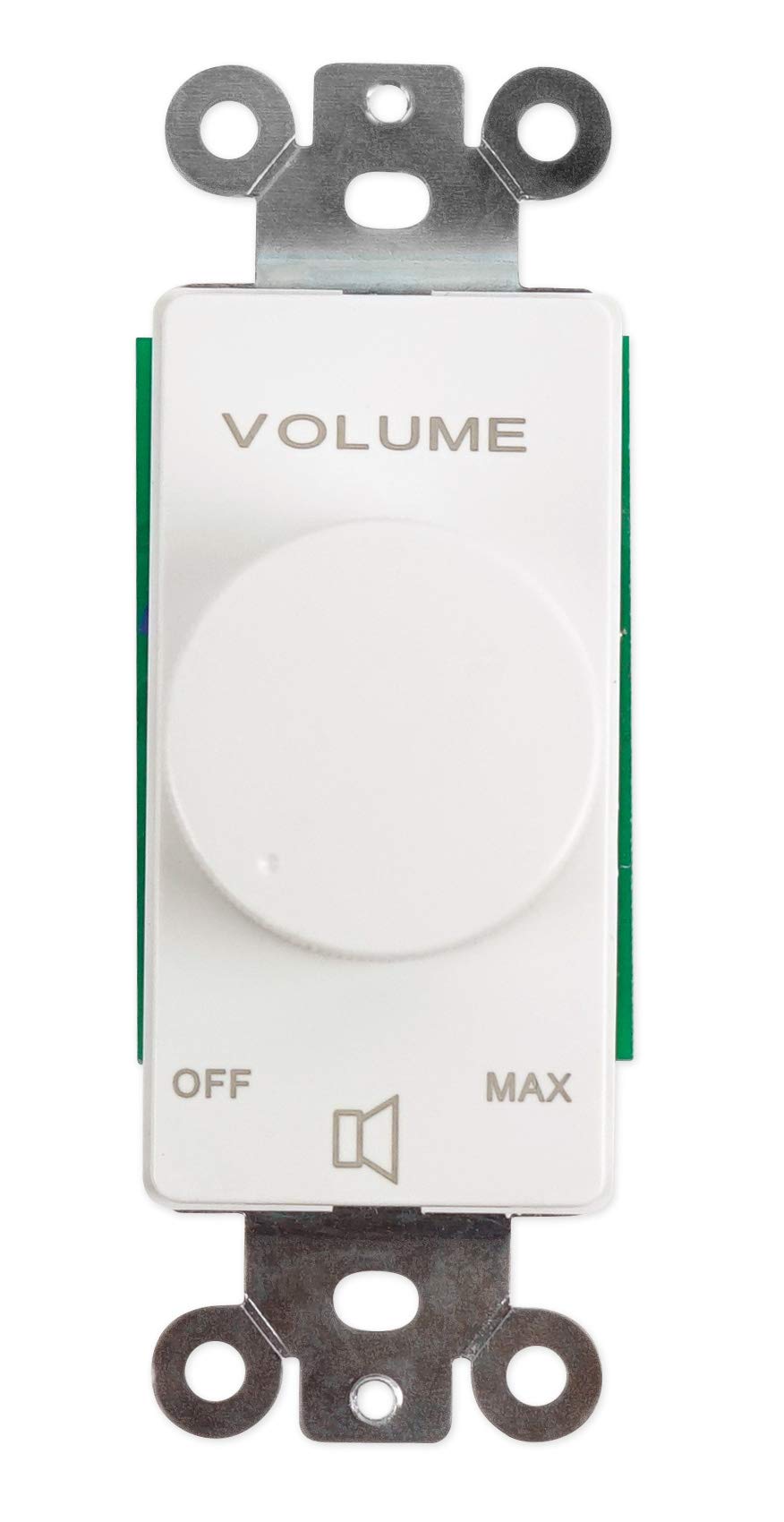 Rockville Commercial Restaurant Amp+(8) 6 inches White Ceiling Speakers+Wall Control
