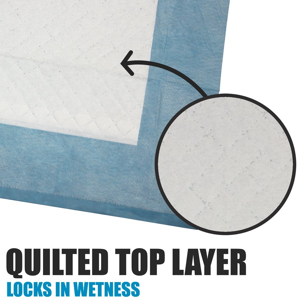 BV Puppy Pads XL 40 Count 28"x34" - Leak-Proof Pee Pads for Dogs with 6-Layer Design, Rapid Dry Sheet & Attractant - Dog Pad Extra Large with Odor Control - Perfect for Big Dogs & Indoor Use