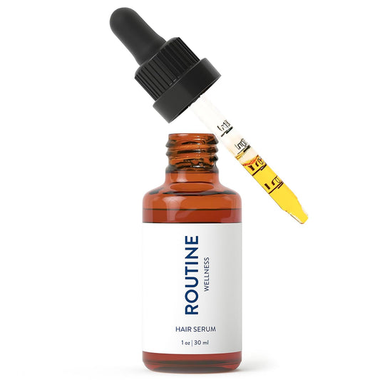 Routine Wellness Advanced Hair Serum - Nourishing Scalp Treatment for Enhanced Hair Support with Natural Oils, Ideal for Men & Women - 30ml
