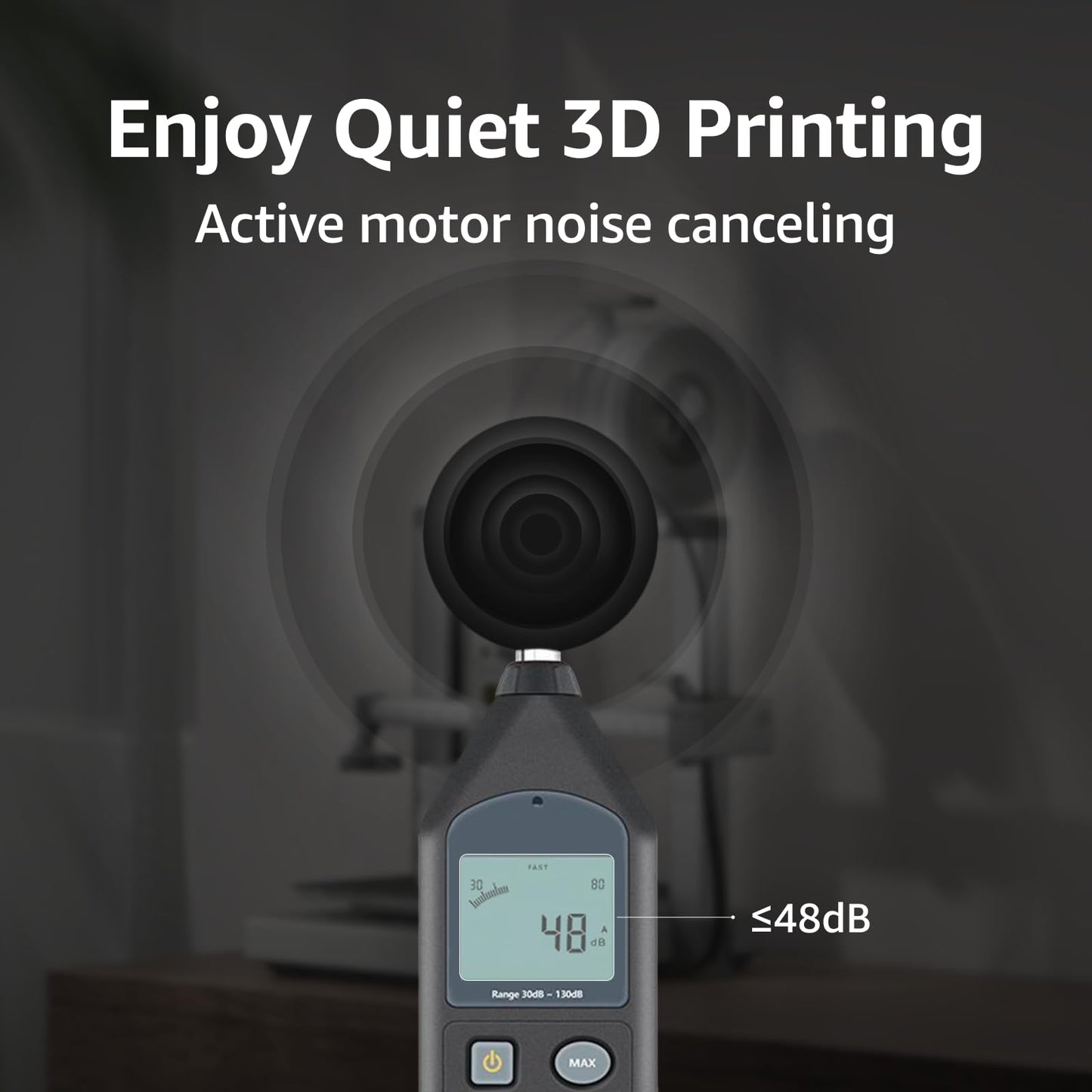 Bambu Lab A1 Combo, A1 3D Printer and AMS lite, Support Multi-Color 3D Printing, High Speed & Precision, Full-Auto Calibration & Active Flow Rate Compensation, ≤48 dB Quiet FDM 3D Printers