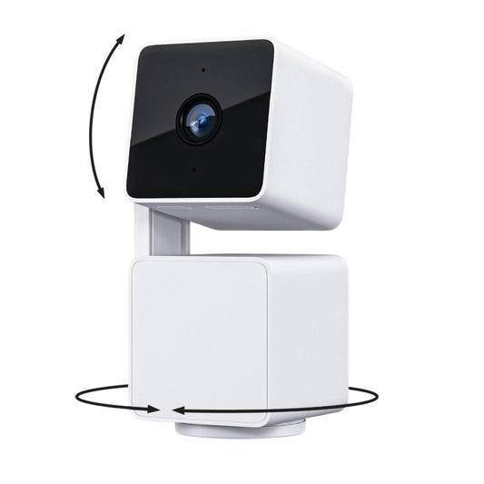 WYZE Cam Pan v3 Indoor/Outdoor IP65 1080P 360° Pan/Tilt/Zoom WiFi Smart Home Security Camera, Motion Tracking for Baby/Pet, Color Night Vision, Works with Alexa&Google Assistant, Free Expert Setup