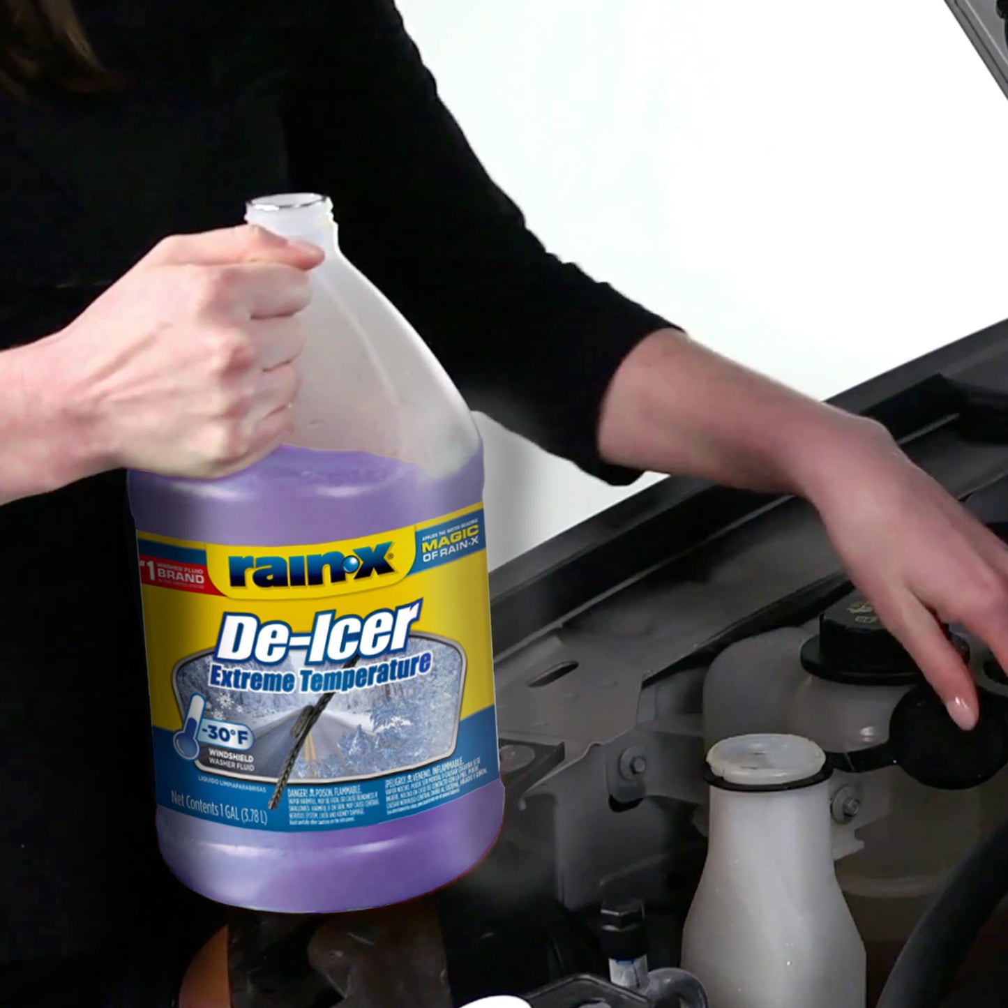 Rain-X -30°F Extreme Temperature De-Icer Windshield Washer Fluid - 1 Gallon