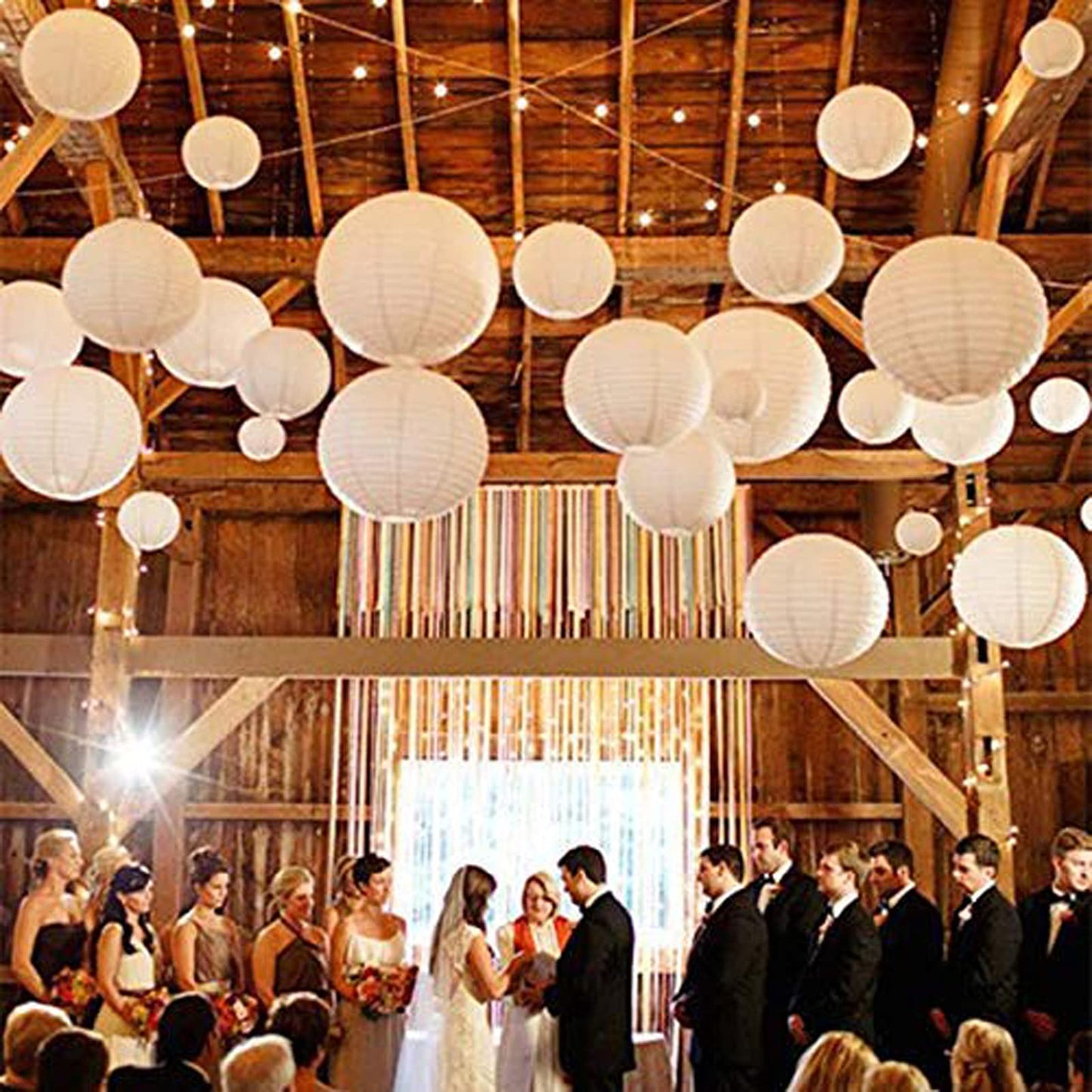 Yizhet 30 Pack led Lights Party Lights LED Balloon Decoration Lights Mini led Lights Waterproof Party Lights for Paper Lantern Balloon Wedding Halloween Christmas Festival String Lights (Warm White)