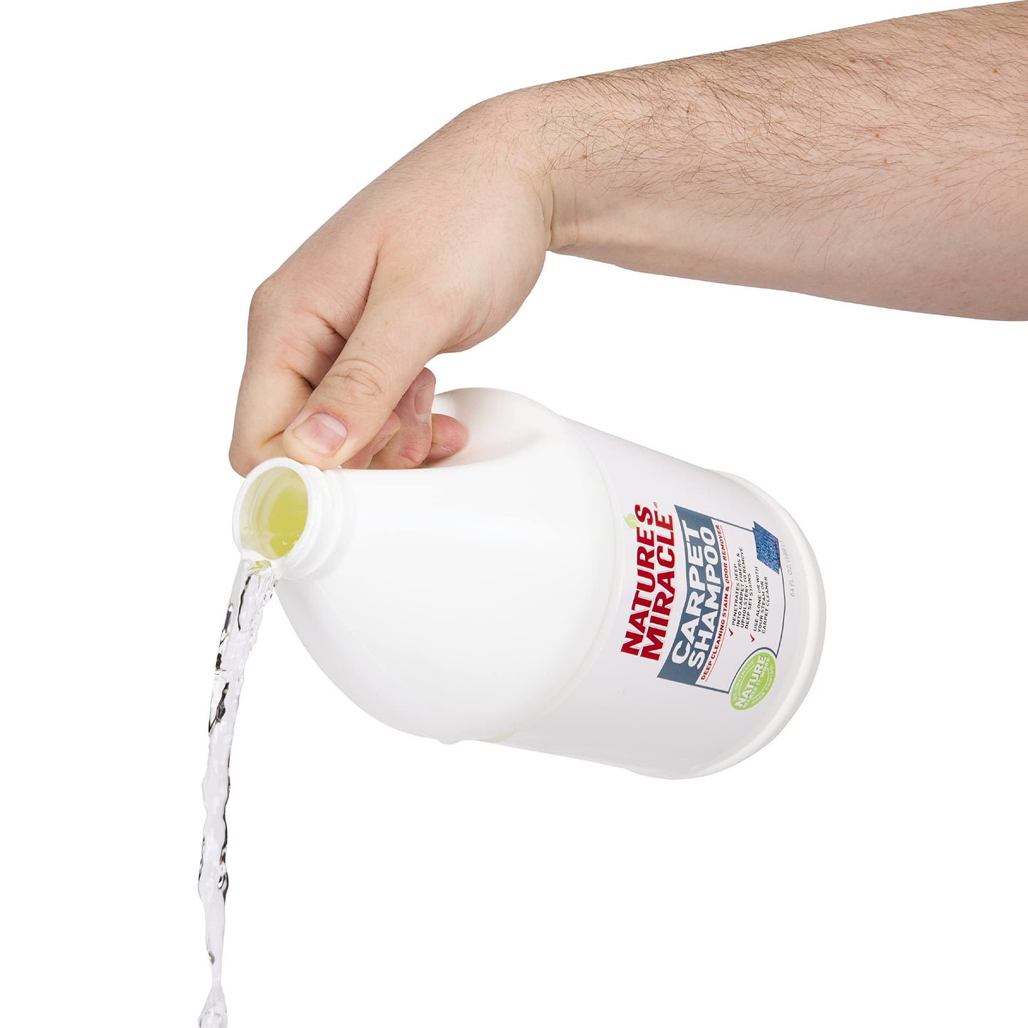 Nature’s Miracle Carpet Shampoo, Deep-Cleaning Pet Stain And Odor Remover, 64 Ounces