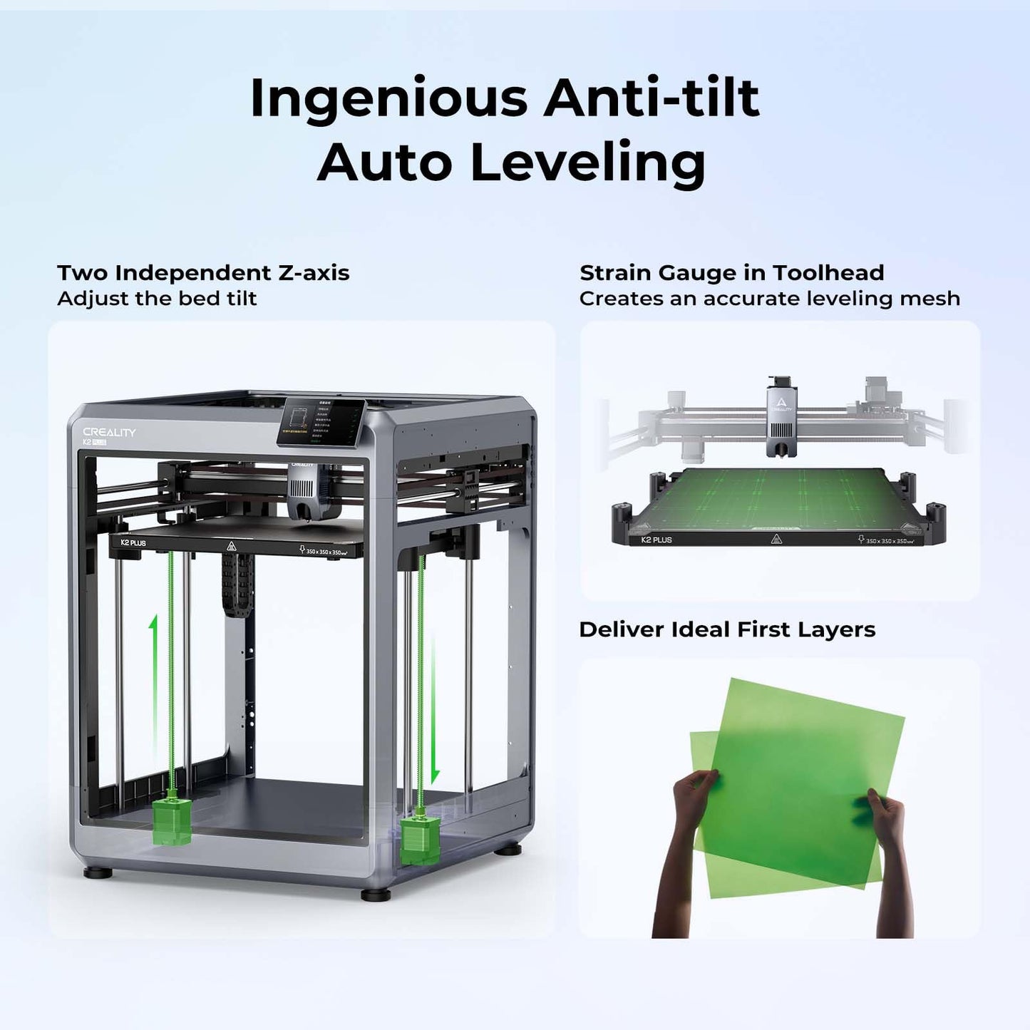 Creality K2 Plus Combo 3D Printer, Multi Color Printing with CFS Max 600mm/s Fast Printing,Dual AI Cameras, Full-auto Leveling, Ready-to-Use FDM 3D Printers, Large Build Volume 350x350x350mm