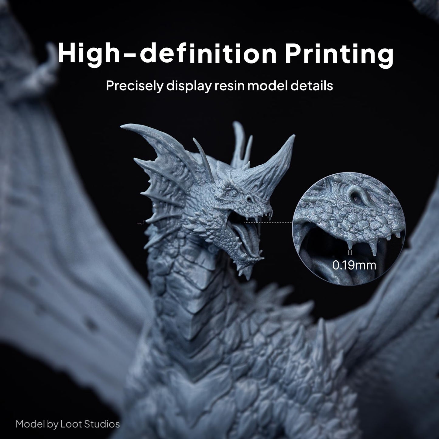 ELEGOO Saturn 4 Ultra 16K Resin 3D Printer with 10" 16K Mono LCD and Flip-up Lid, Smart Tank Heating at 30 °C, 150mm/h High Speed Printing, Large Printing Size of 8.33x4.66x8.66 Inches