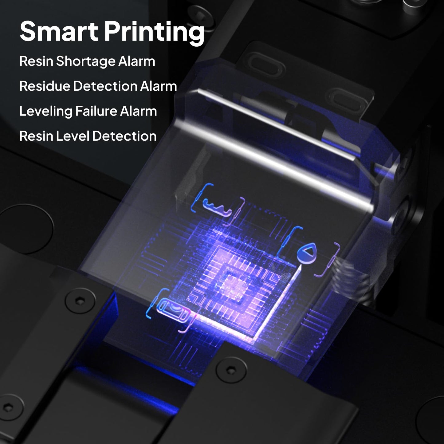ELEGOO Saturn 4 Ultra 16K Resin 3D Printer with 10" 16K Mono LCD and Flip-up Lid, Smart Tank Heating at 30 °C, 150mm/h High Speed Printing, Large Printing Size of 8.33x4.66x8.66 Inches