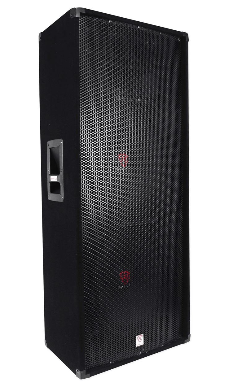 Rockville (2) RSG15.28 Dual 15 3000 Watt 3-Way 8-Ohm Passive DJ/PA Speaker