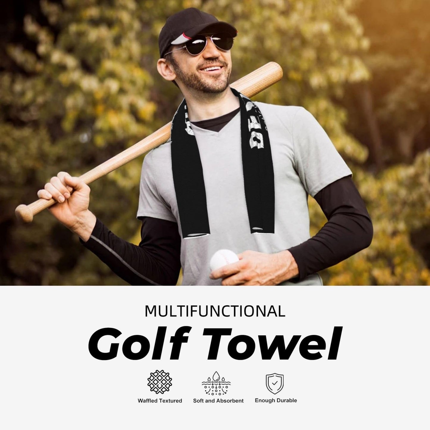 KMDESIGNIN Personalized Custom 1-200 Pack Cooling Towel 12"x40", Design Team Photo Logo Microfiber Ice Towel for Neck and Face Customized Soft Breathable Sweat Towel for Workout Gym Golf Yoga (150)