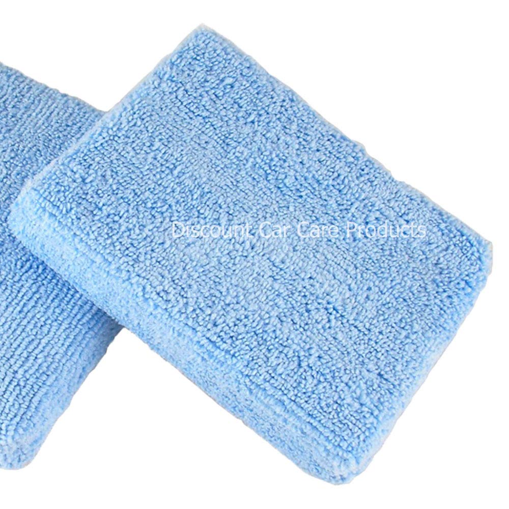 HI-TECH Microfiber Car Wax Applicator Pad, 5" x 3.75" x 1" (324)