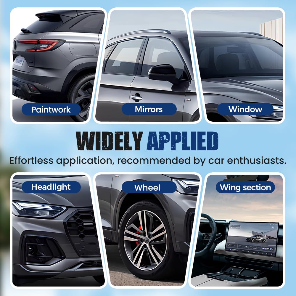 2025 New Advanced Car Quick-acting Coating Agent Spray, Car Coating Sprays, Quick Effect Cars Scratch Wax Polish Spray, Waterless Wash, Oil Film Emulsion Glass Cleaner(1pcs, 4.06FL Oz)