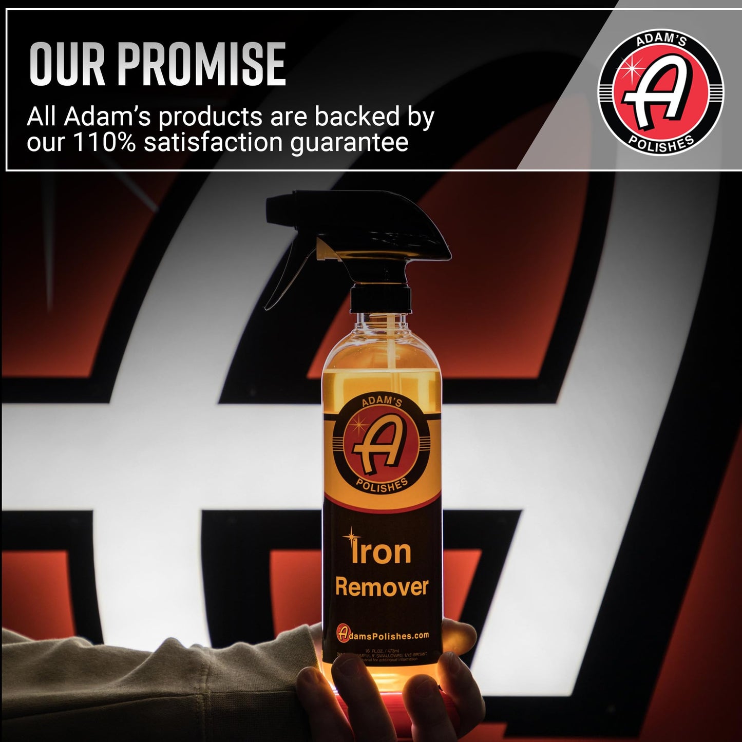 Adam's Iron Remover (5 Gallon) - Iron Out Fallout & Rust Remover Spray for Car Detailing On Automotive, Motorcycle, RV, Boat Paint Wheels or Metal - Use Before Clay Bar, Car Wax or Car Wash