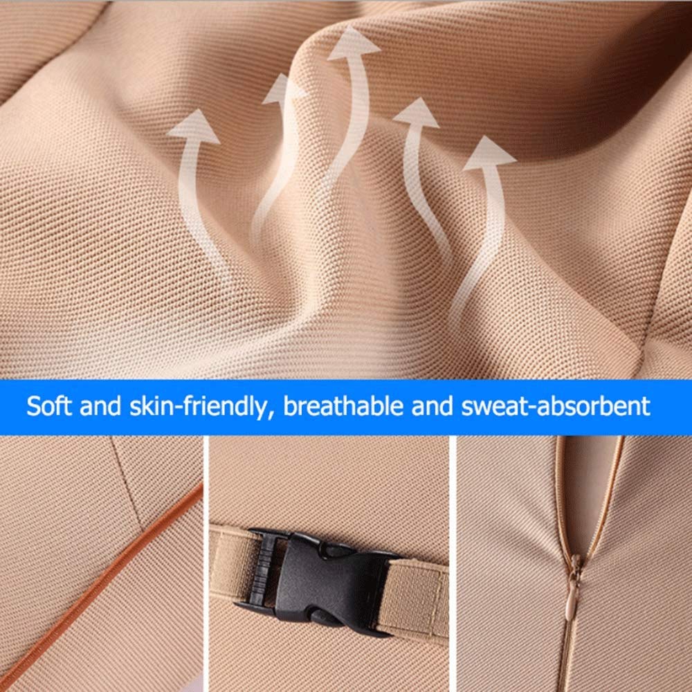 NSUQOA JSEIAJB Lumbar Support Cushion, Memory Foam Posture Pillow, Back Support for Office Chair, Car Back Support,Home Back Support, Relieve Back Pain(D,E)