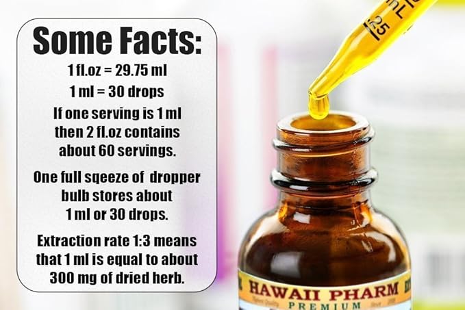 Dandelion Alcohol-Free Liquid Extract, Organic Dandelion (Taraxacum Officinale) Dried Leaf Glycerite Hawaii Pharm Natural Herbal Supplement 2x32 oz Unfiltered