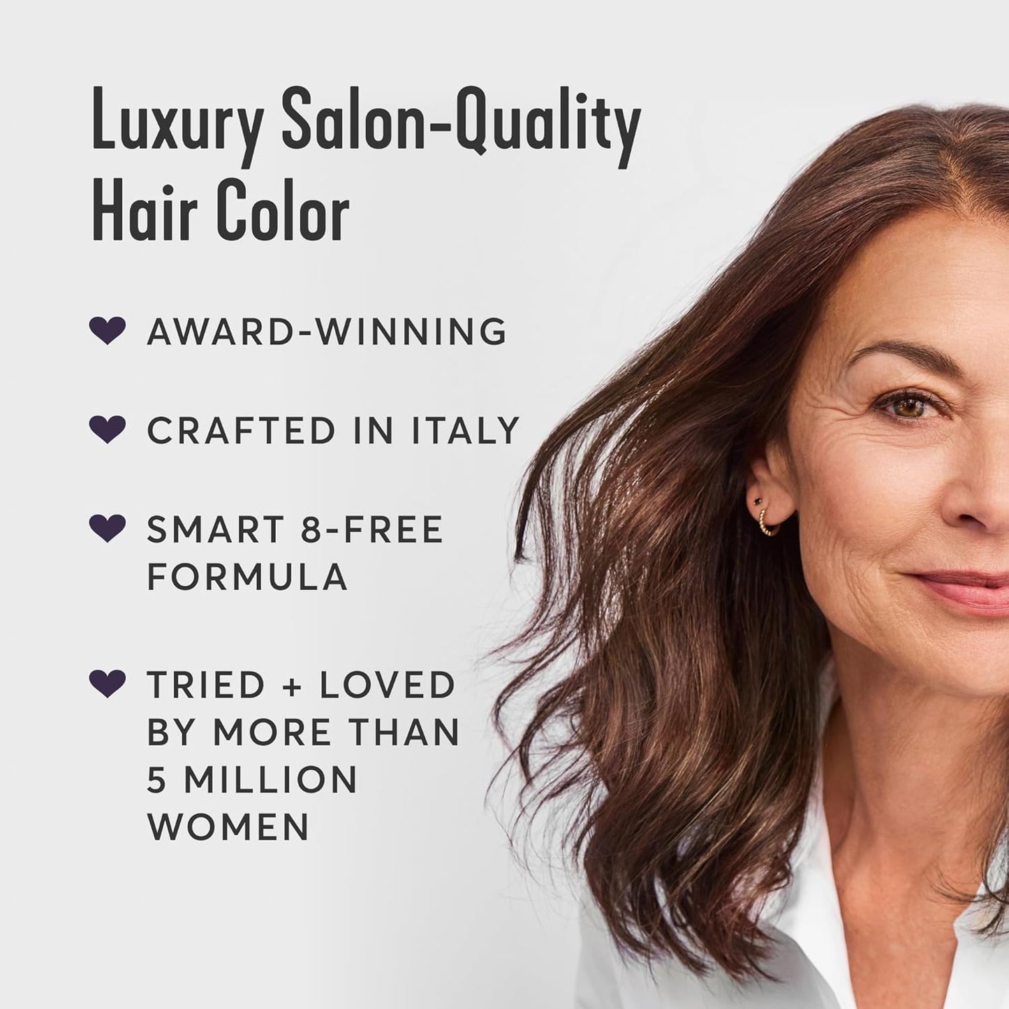 Madison Reed Radiant Hair Color Kit | 5NA Dark Ash Brown with Cool Smoky Undertones (Torino Brown) for 100% Gray Hair Coverage | Dimensional Permanent Hair Dye | PPD-Free & Ammonia-Free | 2 Pack