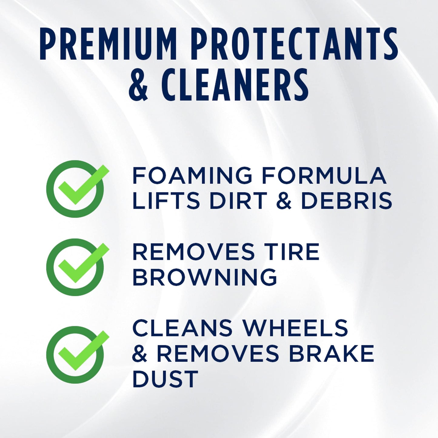 303 Products Wheel and Tire Cleaner - Cleans Both Wheels and Tires Effectively - Tough on Brake Dust - Removes Tire Browning - Foaming Formula, 16 fl. oz. (30590) Packaging May Vary