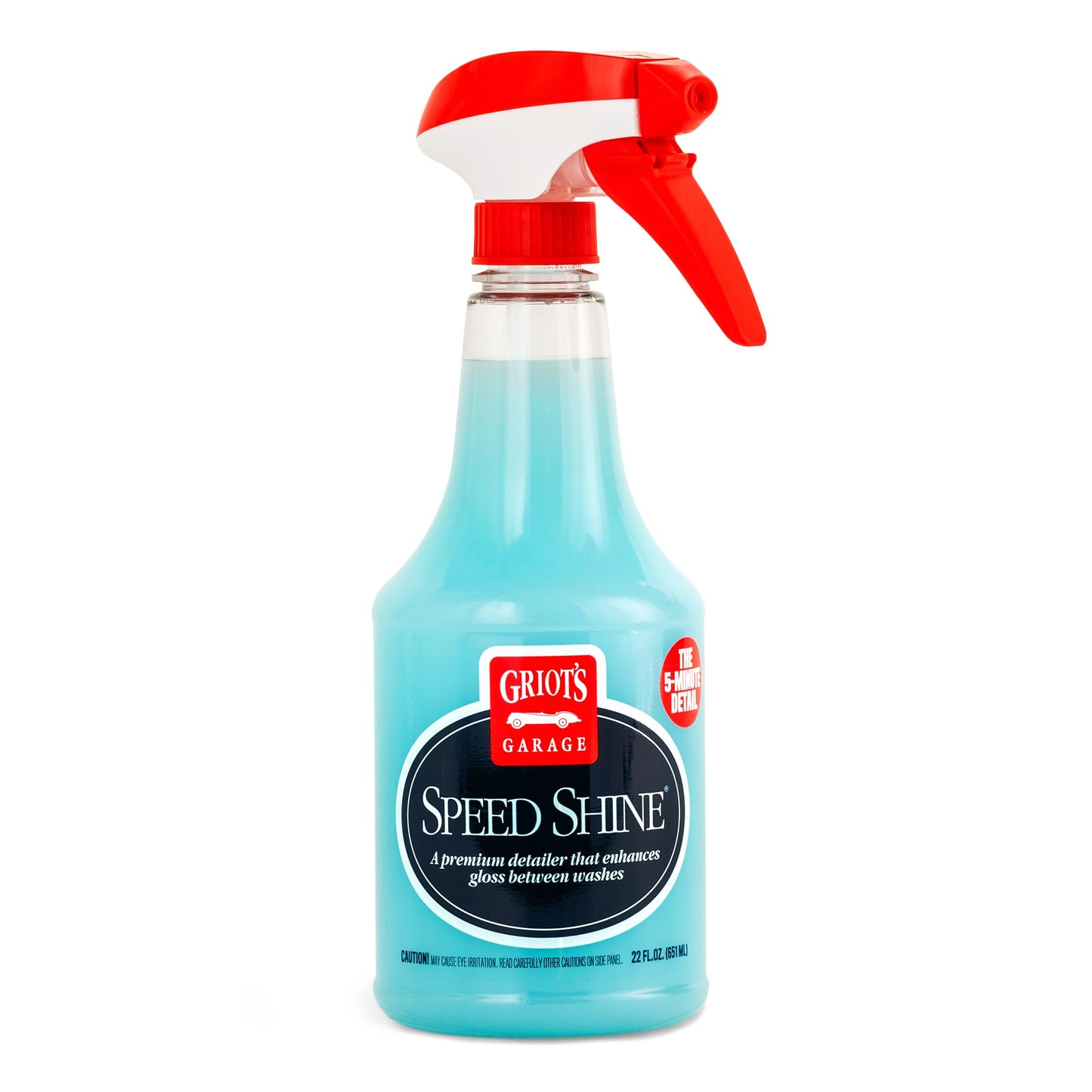 Griot's Garage Speed Shine for Car Detailing, Quick Detailer for All Exterior Surfaces, Trim and Wheels, Provides a Glossy Finish, 10950, 22 oz