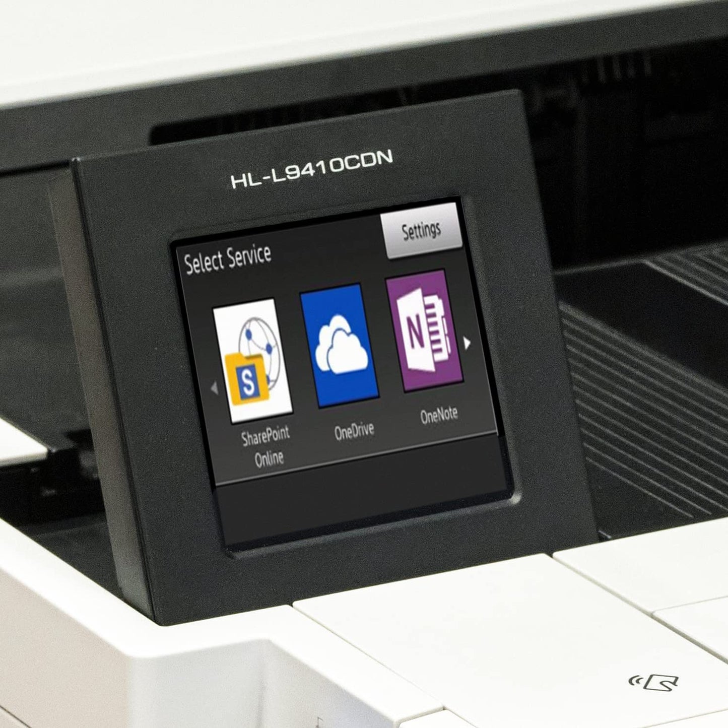 Brother HL‐L9410CDN Enterprise Color Laser Printer with Fast Printing, Large Paper Capacity, and Advanced Security Features, White