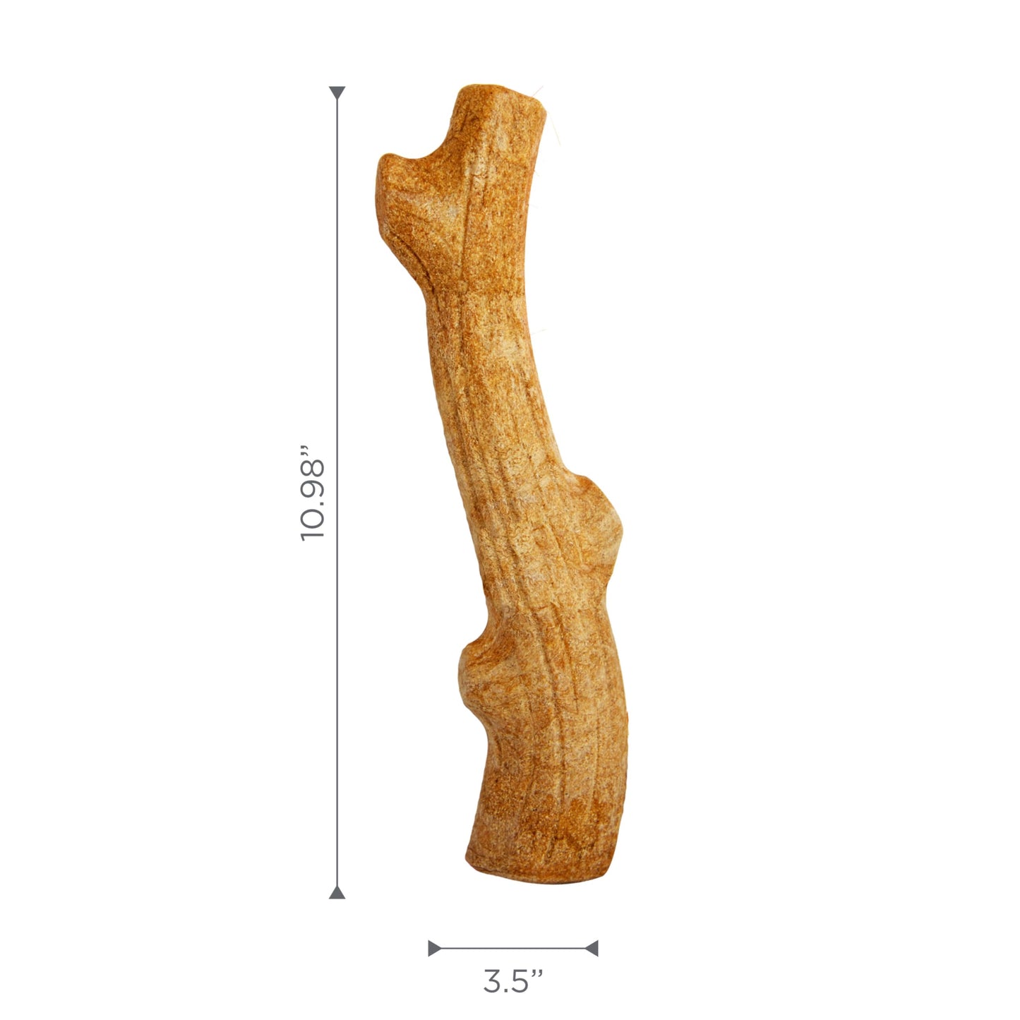 Petstages Outward Hound Super Dogwood Durable Dog Chew Toy, Large - Long Lasting Chew Stick Made with Real Wood - USA Made, L