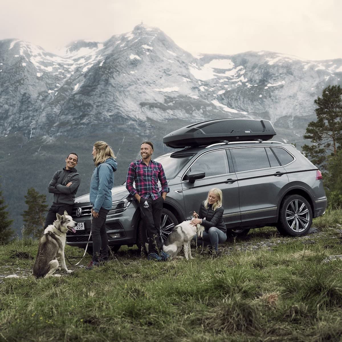 Thule Force XT Rooftop Cargo Box, Sport,Matte Black
