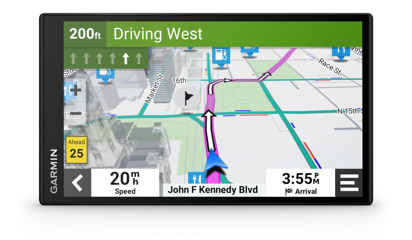 Garmin DriveSmart 71 EX with Traffic, 7-inch Car GPS Navigator with Bright, Crisp High-resolution Maps and Garmin Voice Assist