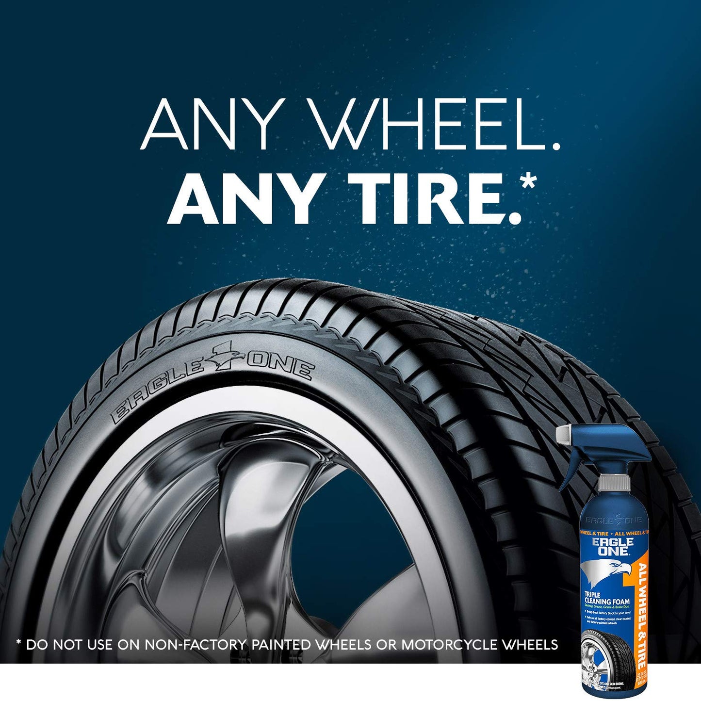 Eagle One All Wheel & Tire Triple Cleaning Foam, Spray