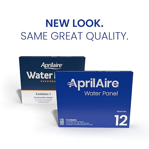 AprilAire 12 Water Panel Humidifier Filter Replacement for AprilAire Whole-House Humidifier Models 112, 224, 225, 440, 445, 445A, 448 (Pack of 1)