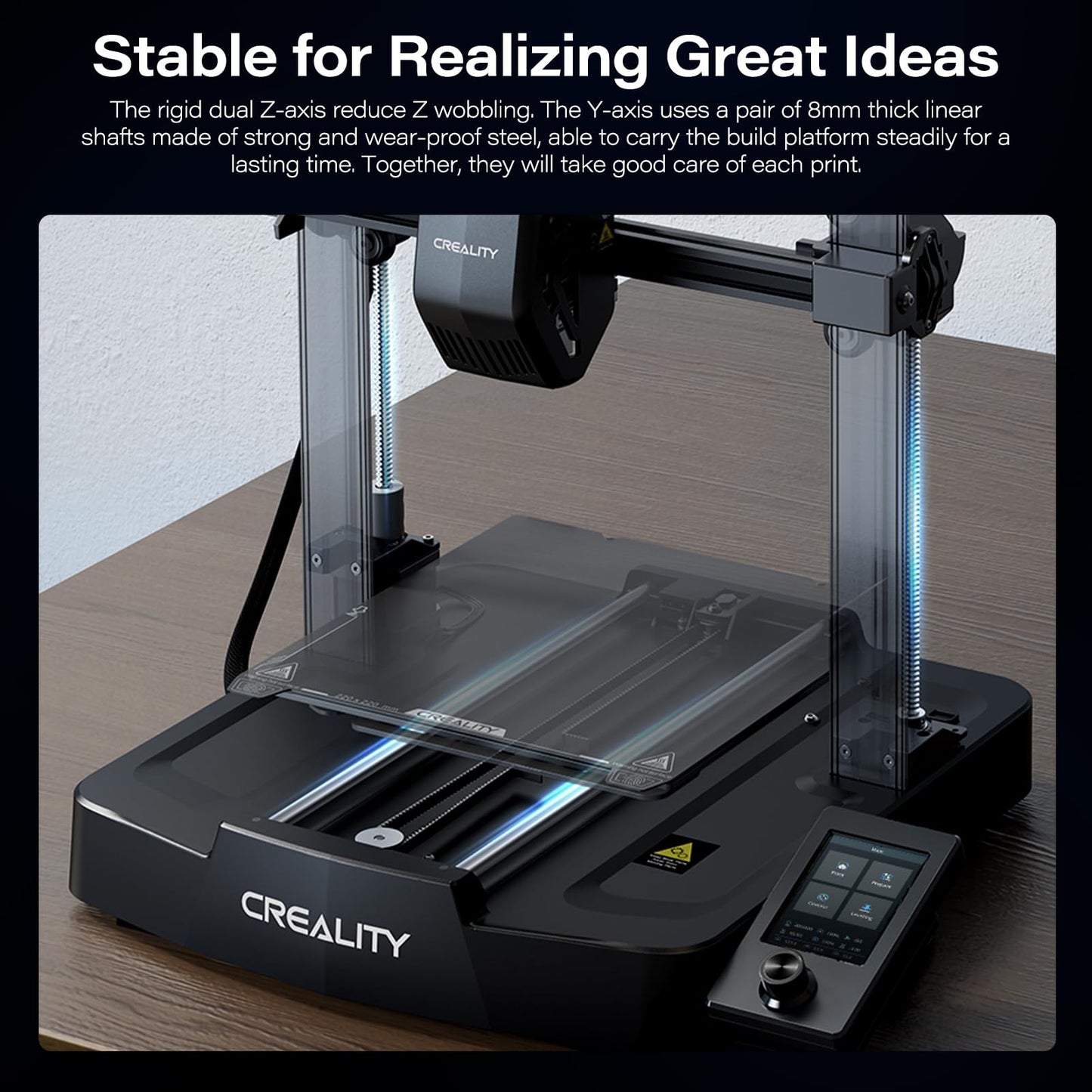 Creality Ender 3 V3 SE 3D Printer, 250mm/s Printing Speed, Sprite Direct Extruder CR Touch Auto Leveling Auto Z Offset Color Screen 220x220x250mm