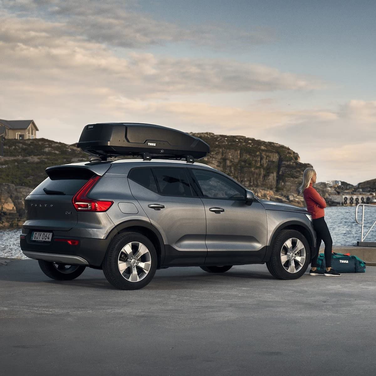 Thule Force XT Rooftop Cargo Box, Sport,Matte Black