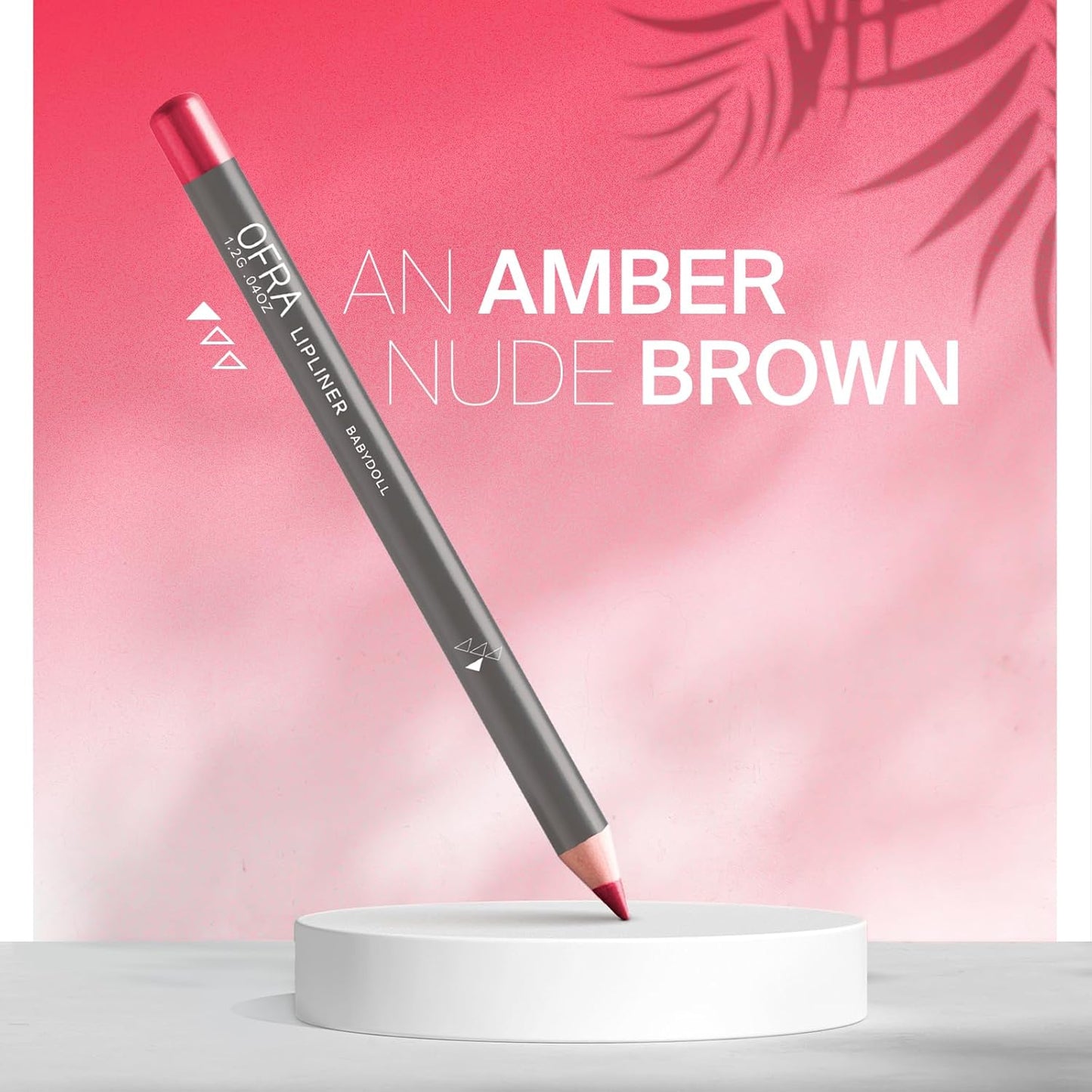 Ofra Lipliner Pencil - Baby Doll | High-Pigment Lipliner for Defining & Shaping Lips | Long-Lasting Wear Lipliners | Creamy, Glide-On Formula for All-Day Perfection | 0.04oz