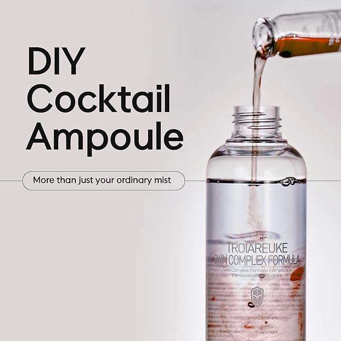 TROIAREUKE H+ Cocktail Ampoule Toner (2.37 Fl. Oz., Red)