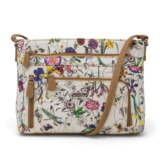 MultiSac Summerville East West Crossbody Bag, Vienna/Hazelnut