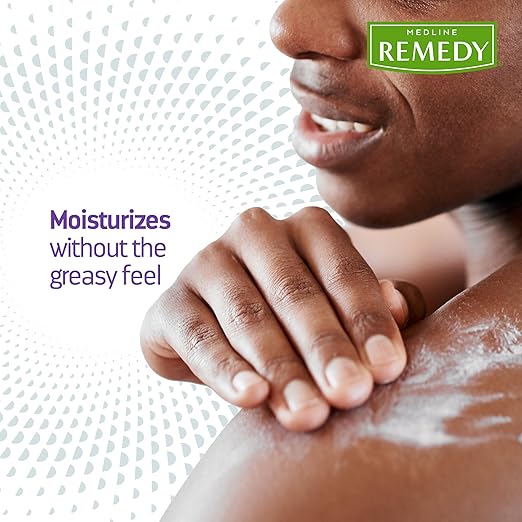 Medline Remedy Clinical Skin Cream, Nourishing Formula for Dry Skin, 32 oz. Pump Bottle