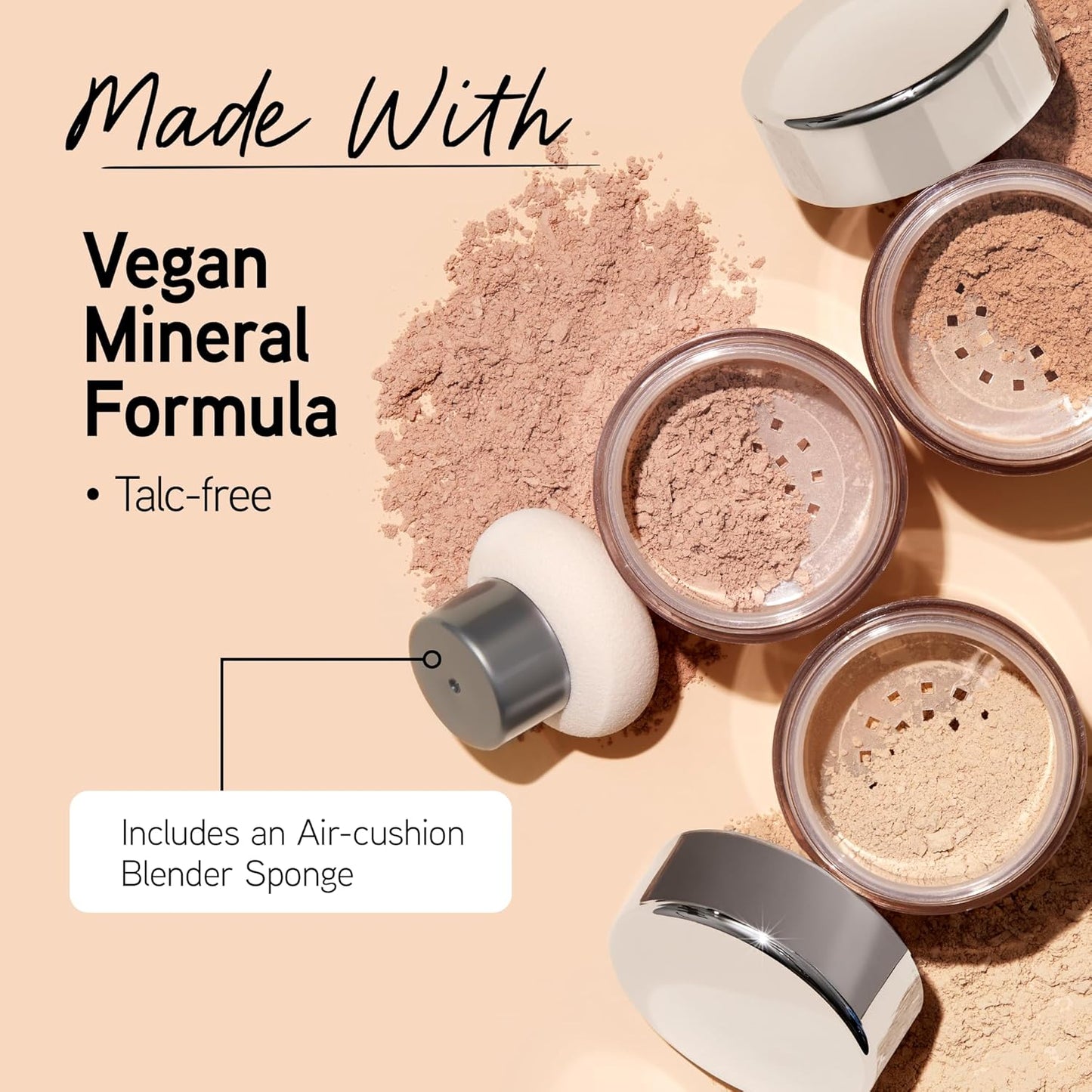 Physicians Formula Mineral Wear Talc-Free Loose Powder Medium Beige, Dermatologist Tested, Clinicially Tested