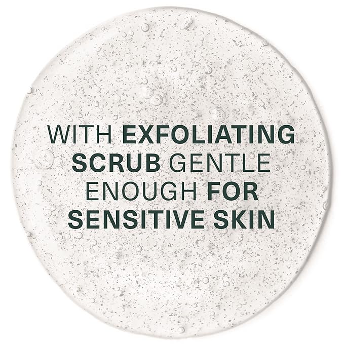 Botanic Tree Glycolic Acid Face Wash - Facial Cleanser and Scrub - 10% Glycolic Acid, AHA - Salicylic Cleanser - 6 fl. oz