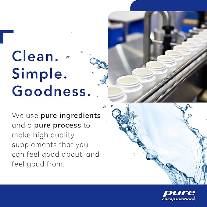 Pure Encapsulations B6 Complex - Supports Nervous System & Brain Health* - Includes B Vitamins - Contains Enriched Vitamin B6 - Non-GMO & Gluten Free - 120 Capsules