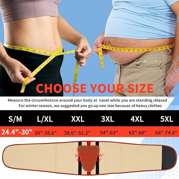 FEATOL Back Brace for Lower Back Pain, Breathable Back Support Belt for Women & Men with Lumbar Pad, Lumbar Support Belt for Heavy Lifting & Work, Scoliosis, Brown, L/XL (Circumference:30-38.6")