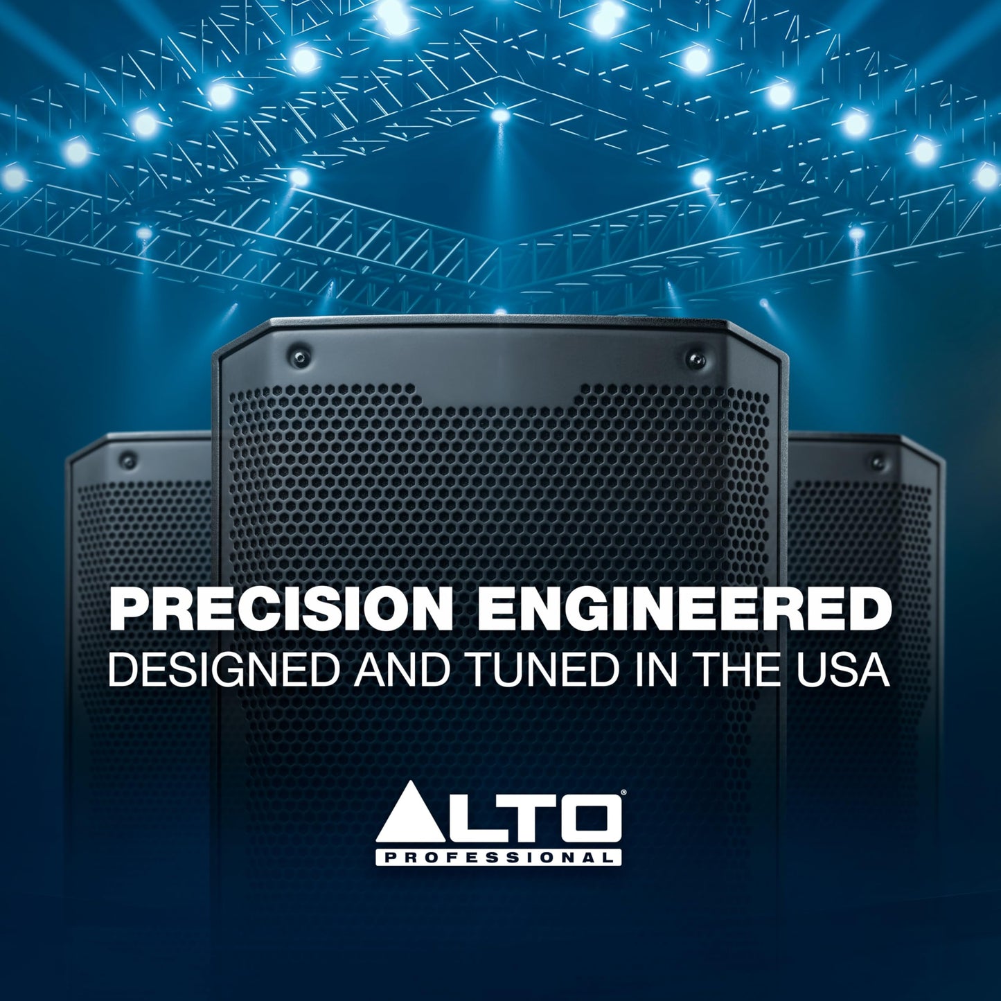 ALTO TS410 2000W 10" Powered PA Speaker with 3 Channel Mixer, Bluetooth Streaming, Wireless Loudspeaker Linking, DSP App