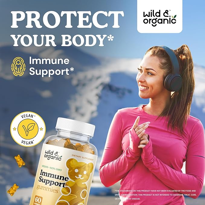 Wild & Organic Sea Moss Gummies for Kids & Immune Support Gummies