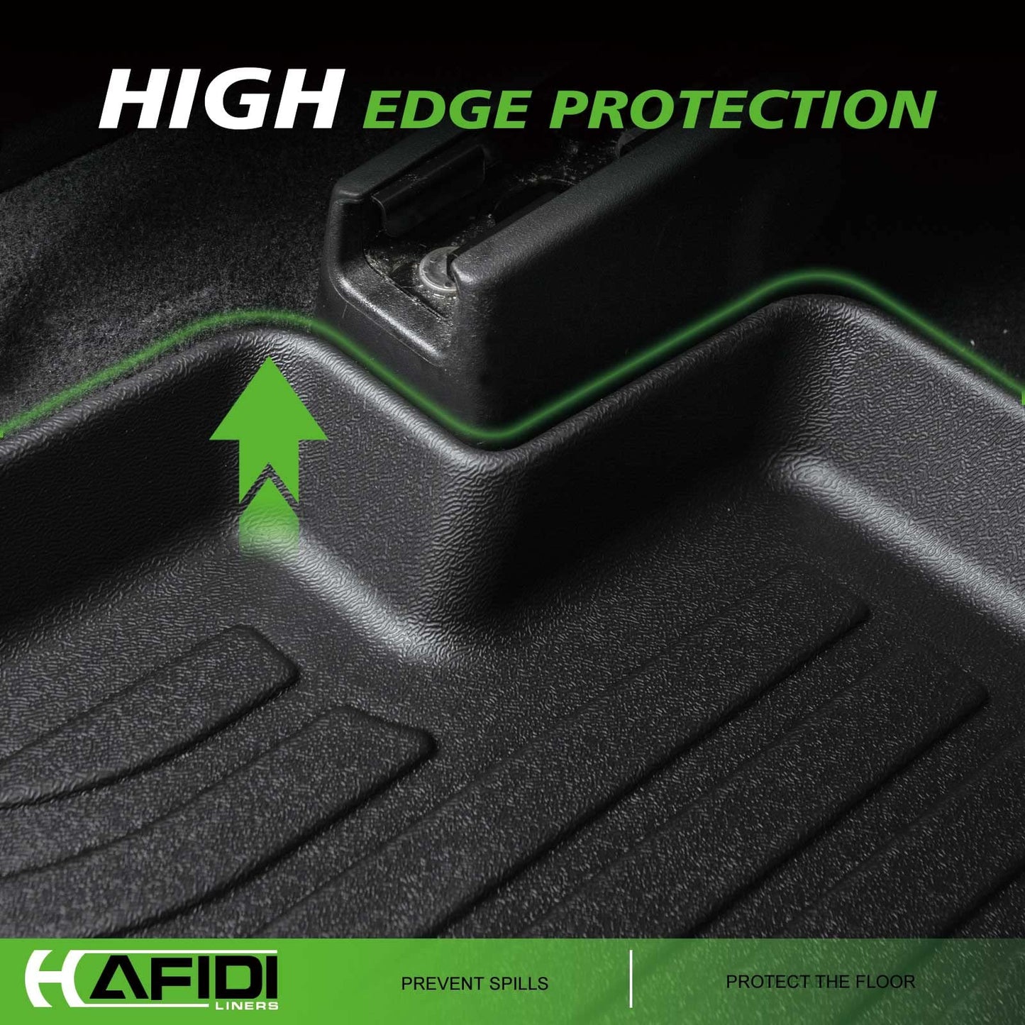 HAFIDI All Weather Car Floor Mats & Cargo Liner for Honda HR-V 2023 2024 2025 2026 /HR-V Hybrid 2023 2024 2025 2026 Custom Fit Full Set Accessories - Black