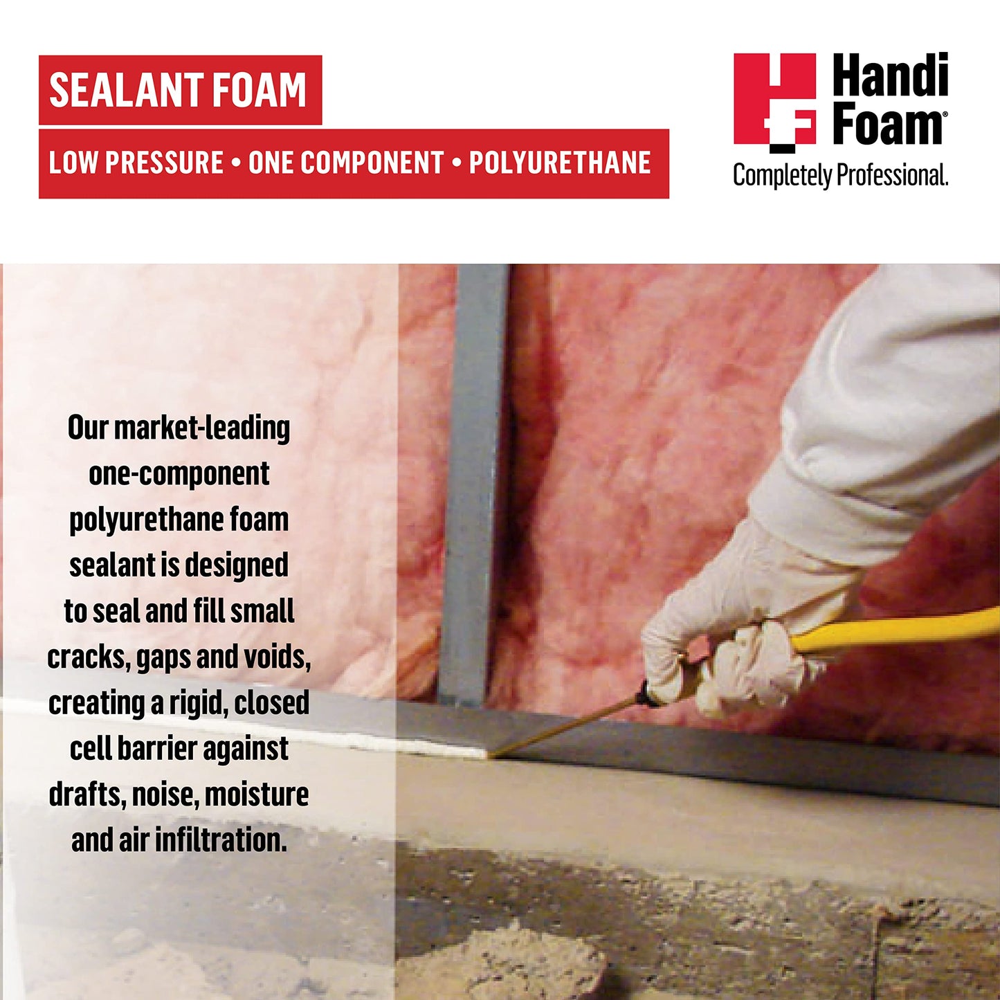 HANDIFOAM (HFO) Cylinder Foam SEALANT W/Accessories I-260