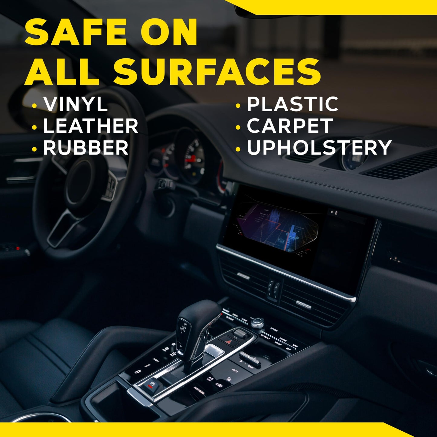 Meguiar's All Surface Interior Cleaner - All Purpose Interior Cleaner Quickly and Safely Cleans All Your Surfaces and Leaves Behind a Pleasant Scent, 16oz