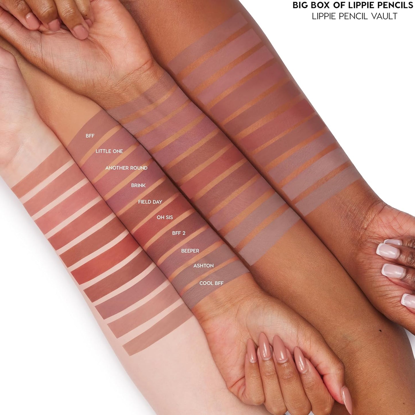 ColourPop Lippie Lip Pencil - High-Pigment, Long-Lasting Lip Liner - Sharpenable Lip Liner Pencil for High-Impact Lip Color - Vegan, Cream Formula with Precise Application - BFF 2 (0.04 oz)