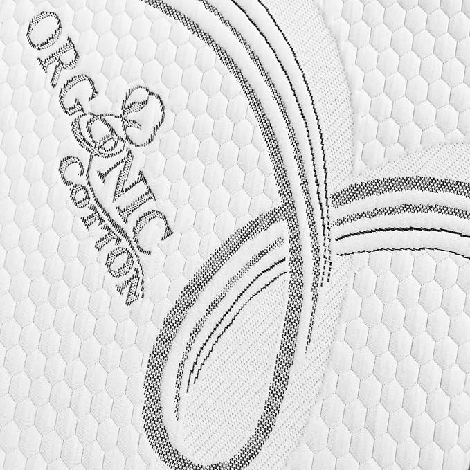 FoamRush 6" Bunk (28" x 75") Soft, Fitted, Zippered Mattress Cover Replacement, Premium Cotton, Waterproof, Non Skid Bottom, Mattress Pad Cover, Mattress Not Included