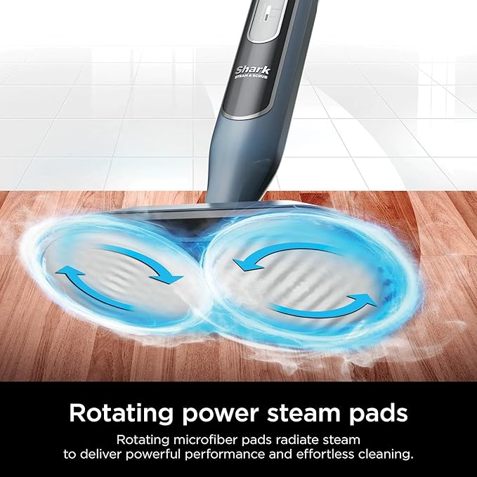 Shark S8000 Steam & Scrub All-in-One Scrubbing and Sanitizing Hard Floor Steam Mop pure water (Renewed)