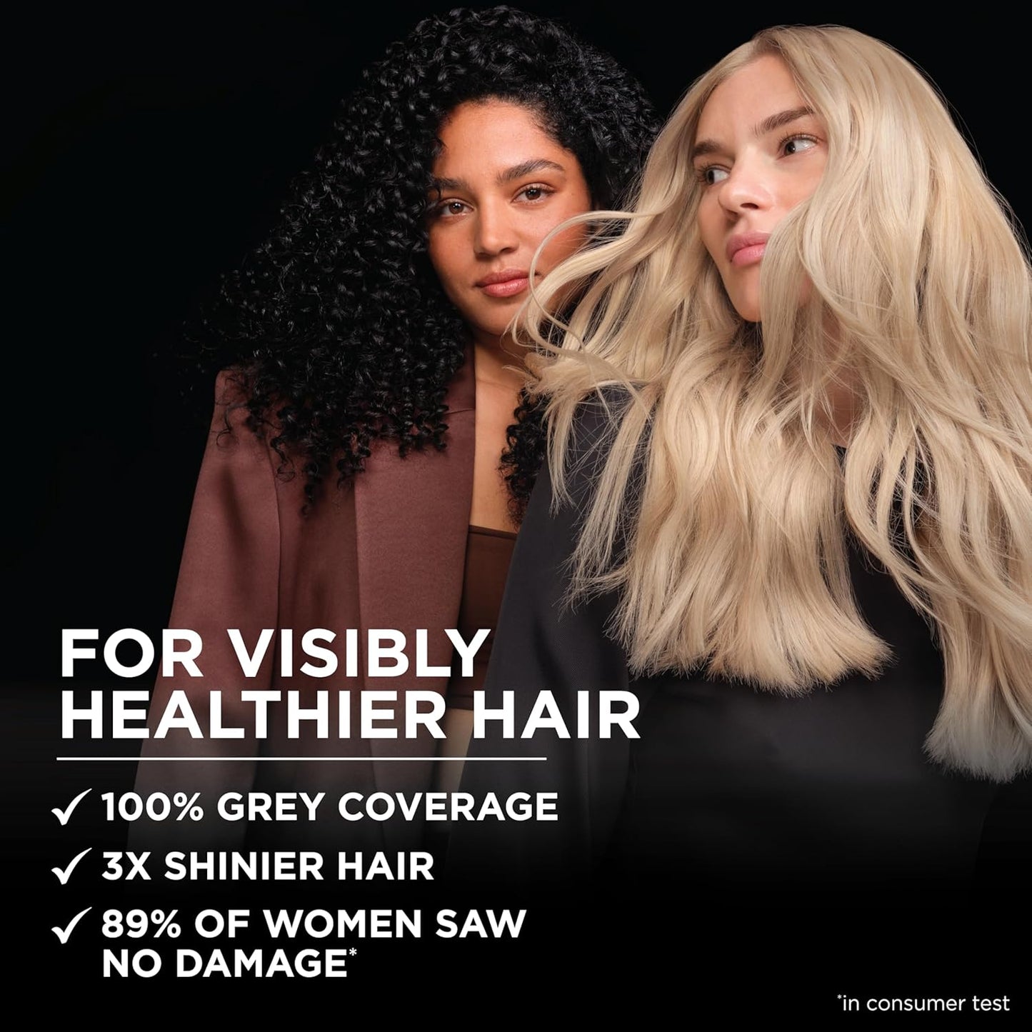 Garnier Olia Hair Color, Oil Powered Ammonia Free Permanent Hair Dye for Long-Lasting Color, 6.65 Intense Red, 2 Dye Kits