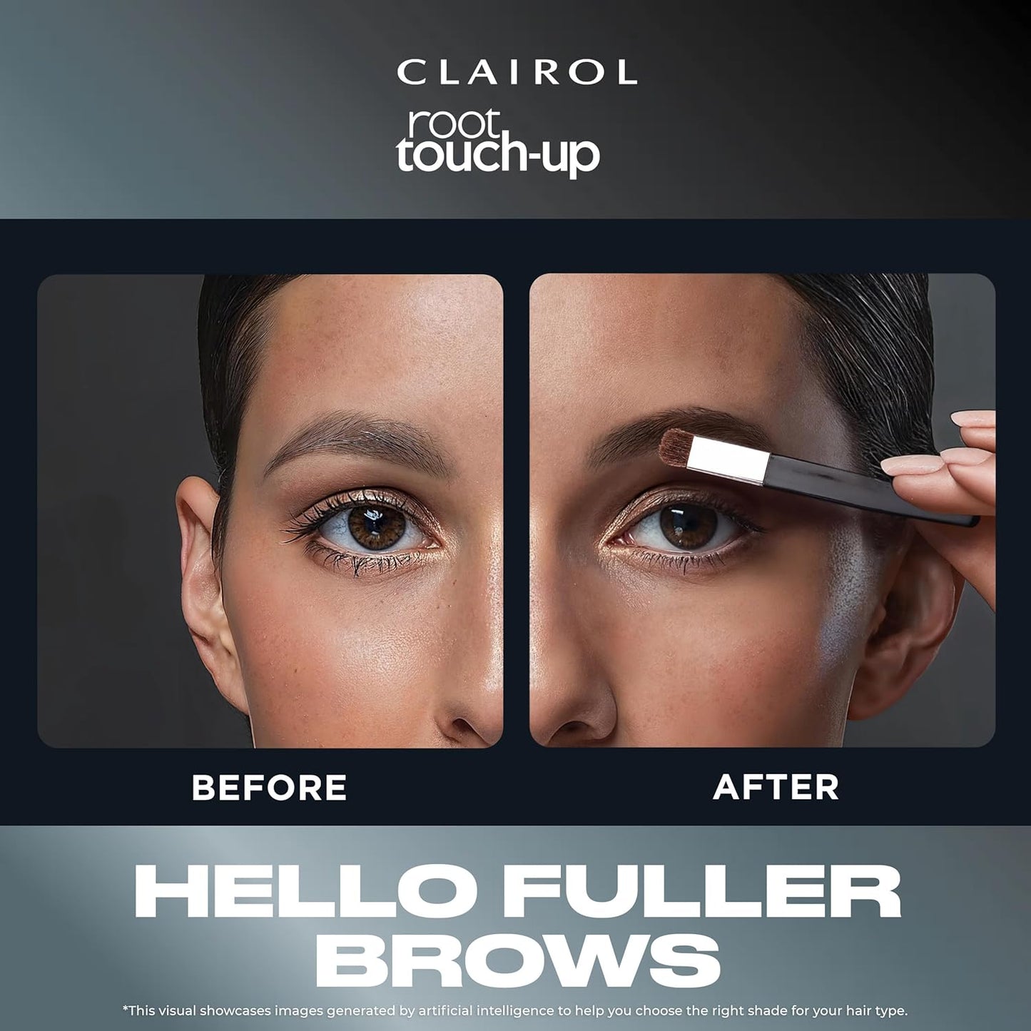 Clairol Root Touch-Up Temporary Concealing Powder, Light Brown Hair Color, Pack of 1