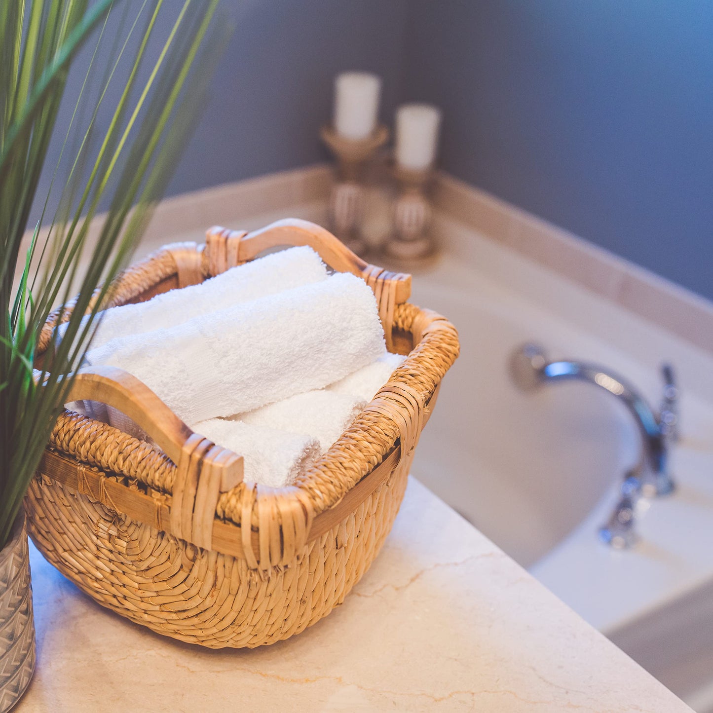 GREEN LIFESTYLE Washcloth 13x13 Scratch Free Texture Super Soft Highly Absorbent Ideal for Hotel, Restaurant, Bars, Automotive (Pack of 300)